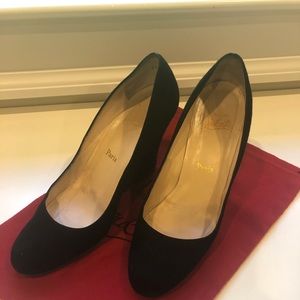 Suede Christian Louboutin Size 41 Wedges